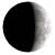 Waxing Crescent, 6 days, 15 hours, 57 minutes in cycle