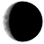 Waning Crescent, 25 days, 1 hours, 31 minutes in cycle